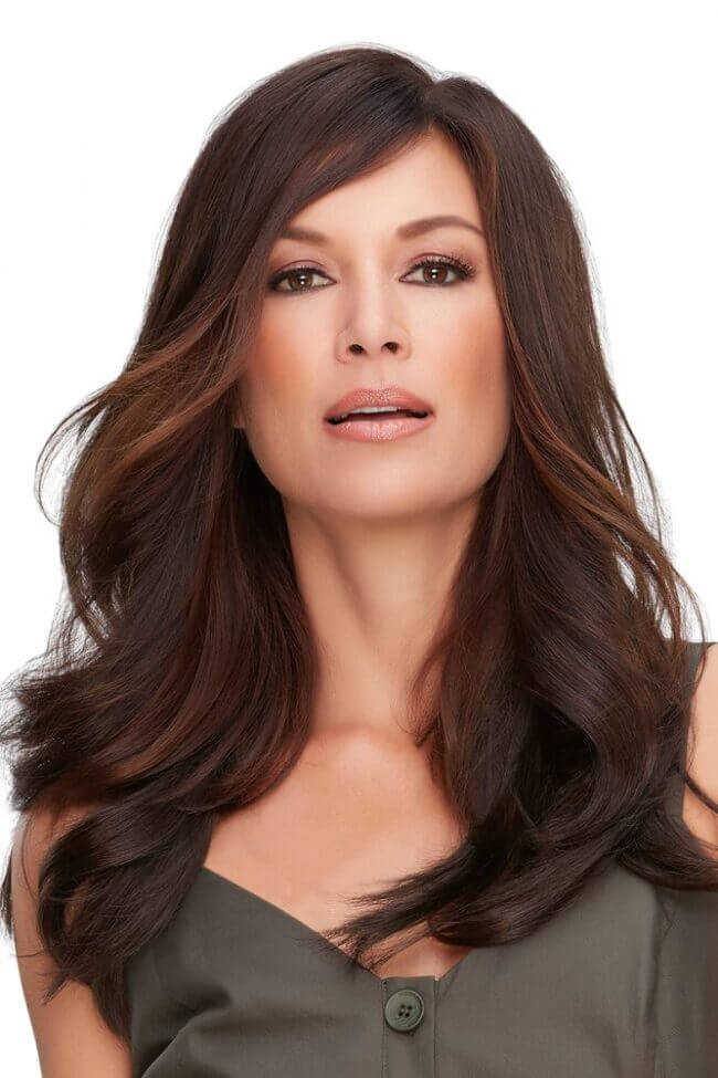 Top full synthetic wig