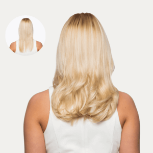 16” one piece flicky clip in hair extension